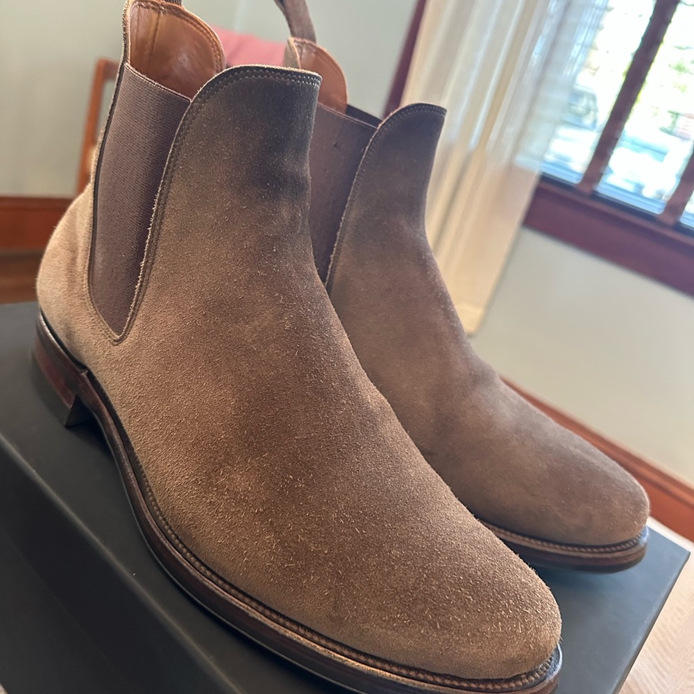 VIBERG men’s Chelsea Boot (calf suede) - Picture 3 of 9